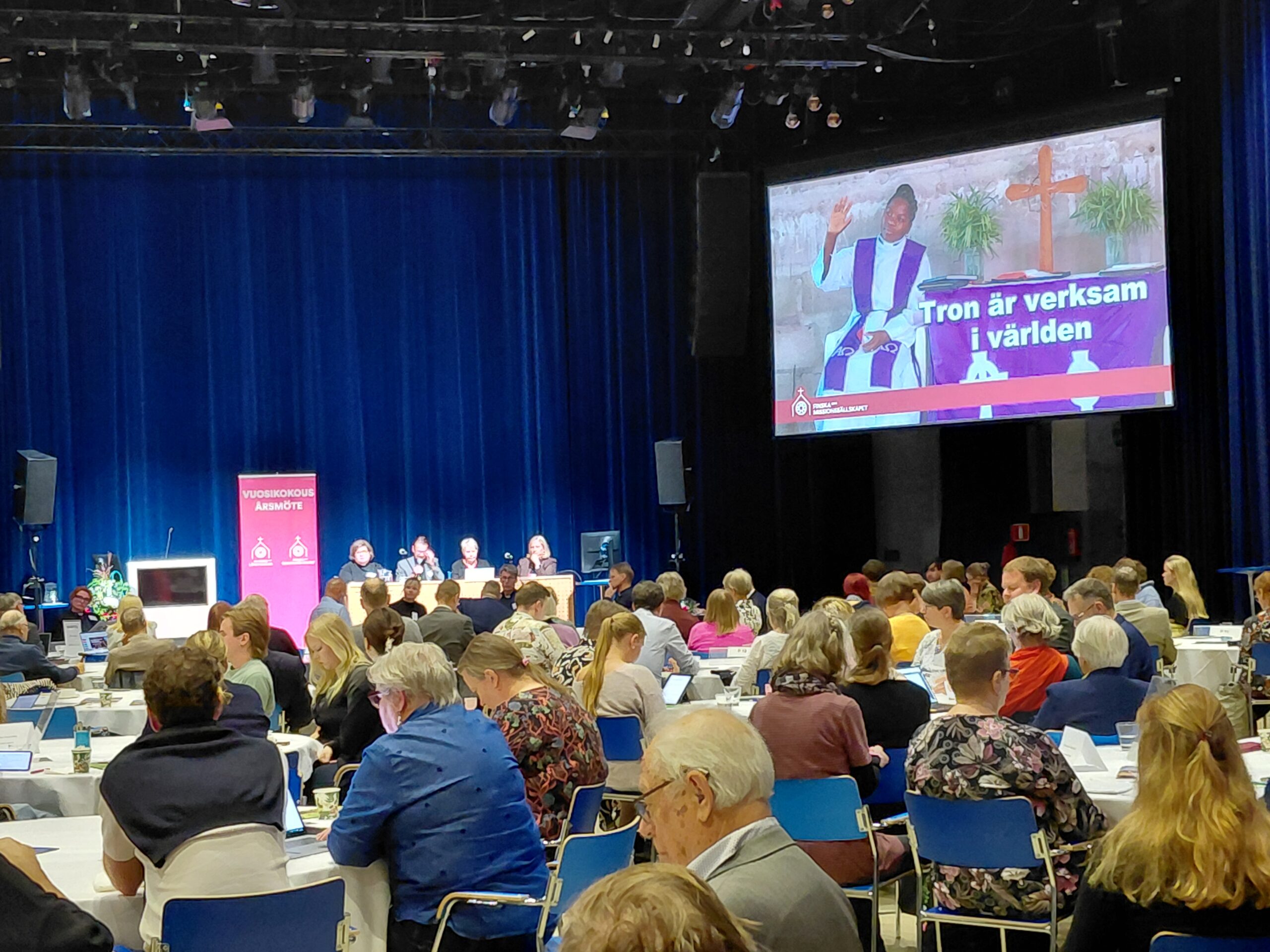 Deltagare i årsmötet i Tammerfors 29.8.2026