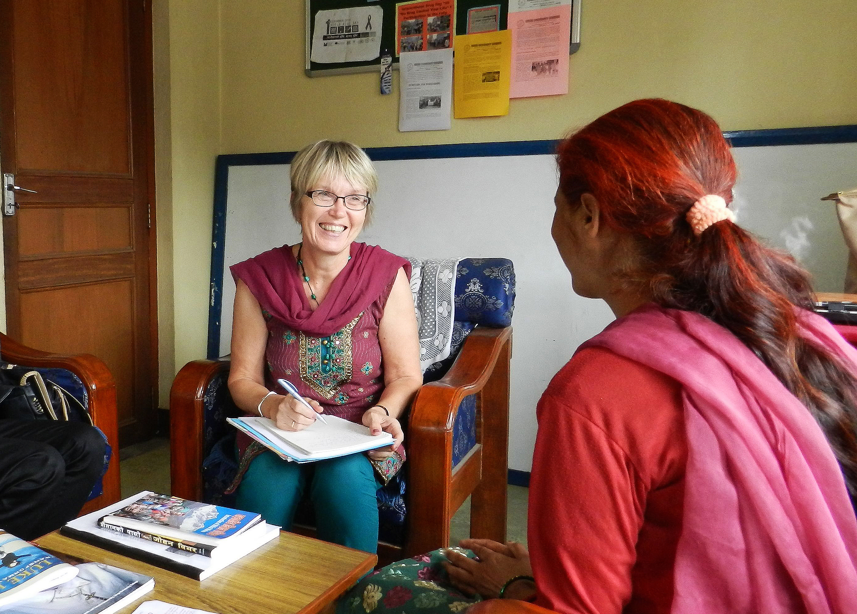 Finska Missionssällskapets informatör i Nepal